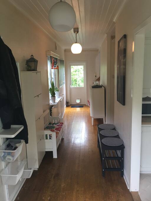 Hallway view from entrance.
