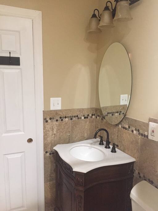 Newly remodeled bathroom