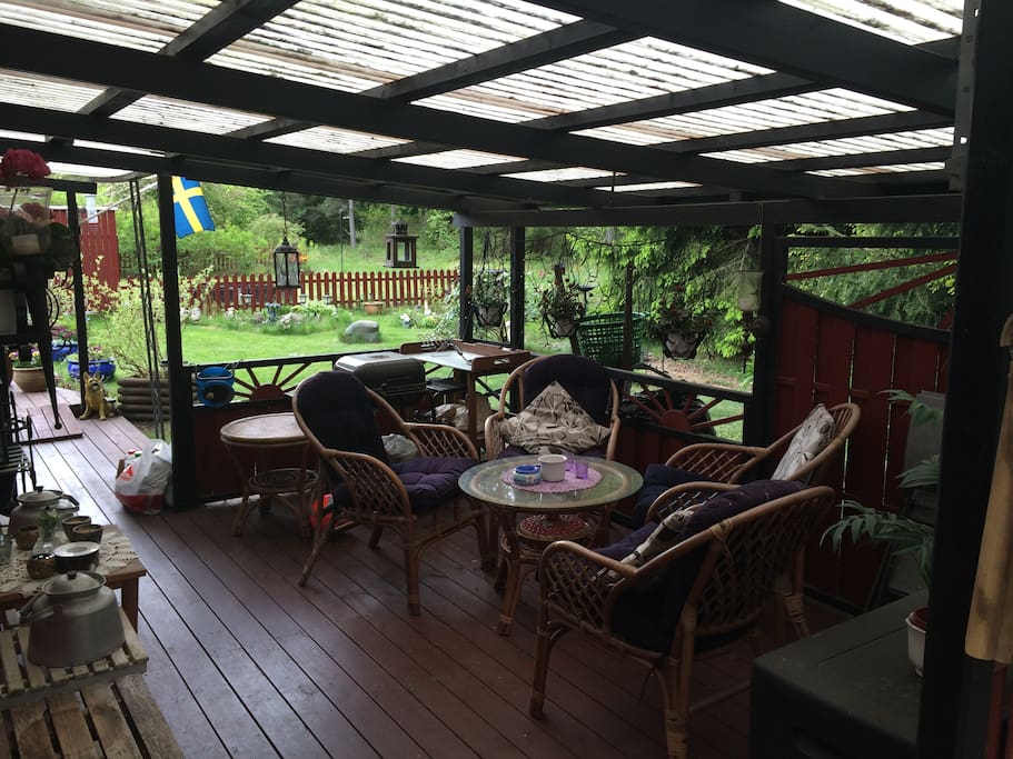 Lounge area