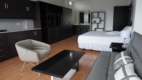 Modern Luxury Studio Apartment Downtown