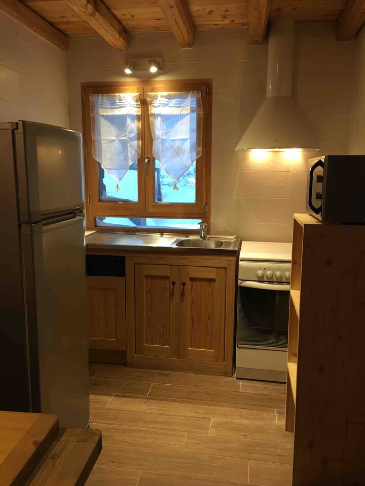 Chalet «&nbsp;Le Petit Meïdjo&nbsp;» Face à La Meije - La Grave
