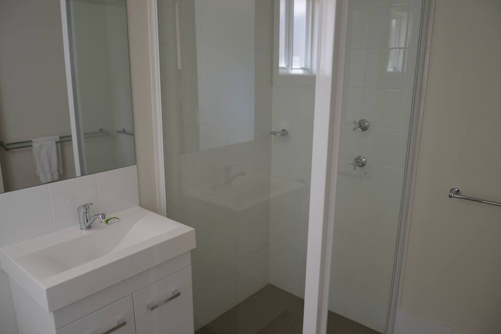 Generous bathrooms
