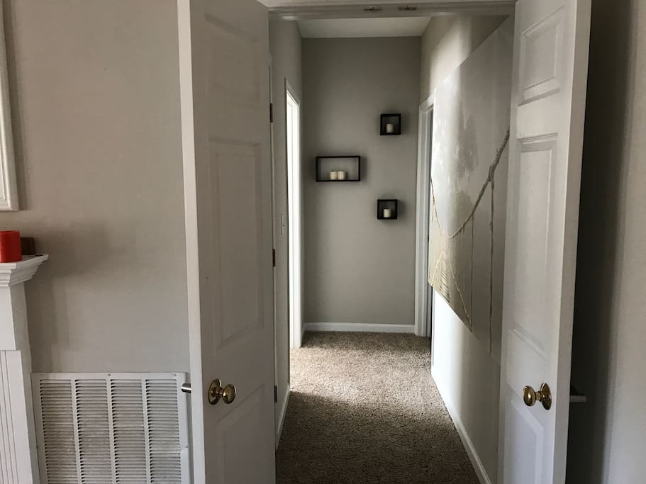 Here is your private hallway