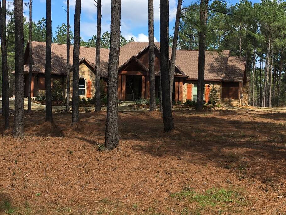 Front of Lake House