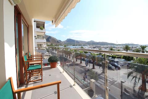 Anuncio de Airbnb popular: Apartamento Pelta 2, Seaviews near Beach & Marina en Pollença