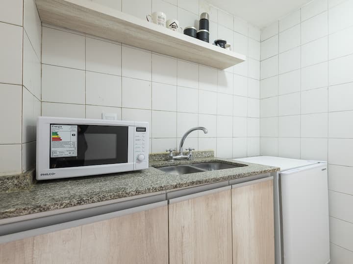 Квартира-студия с балконом в Balvanera