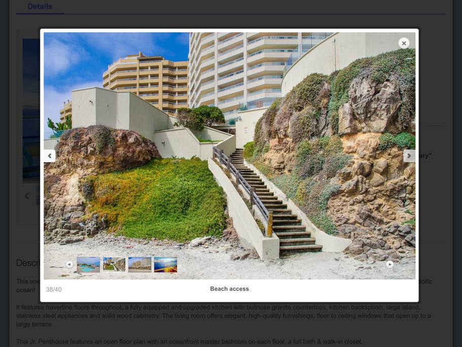 Just steps to the beach