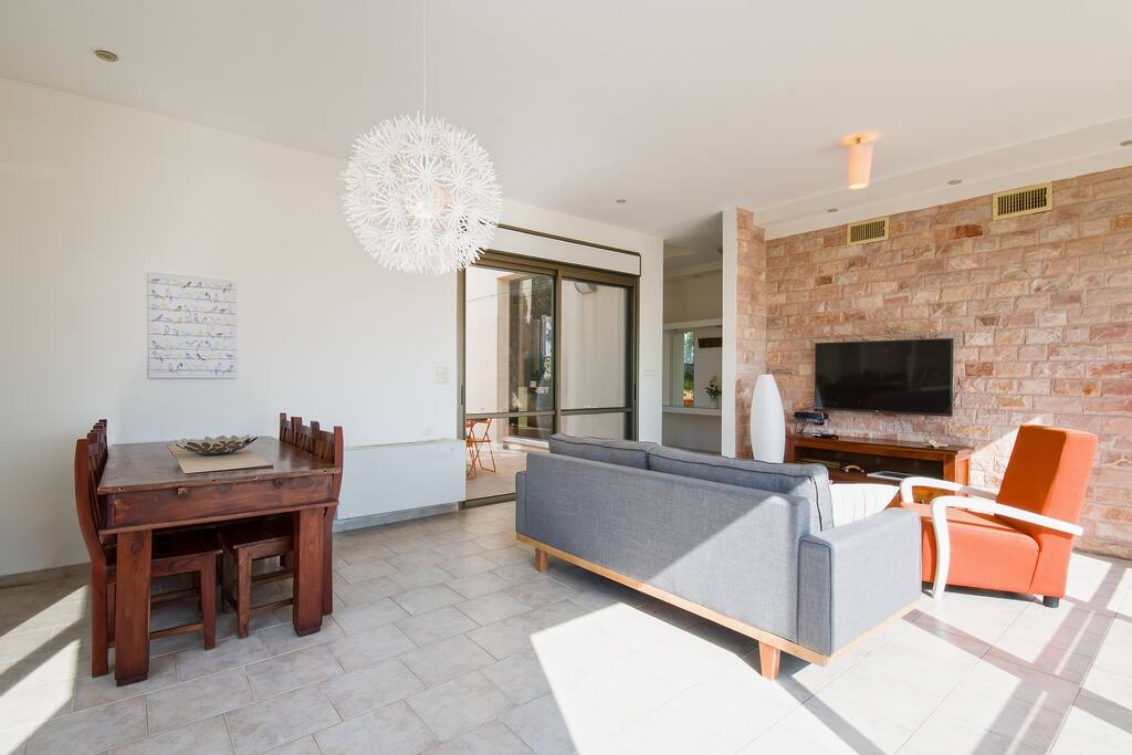 The living room
