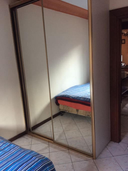 Built-in wardrobes. Plenty of hanging and drawer space.
