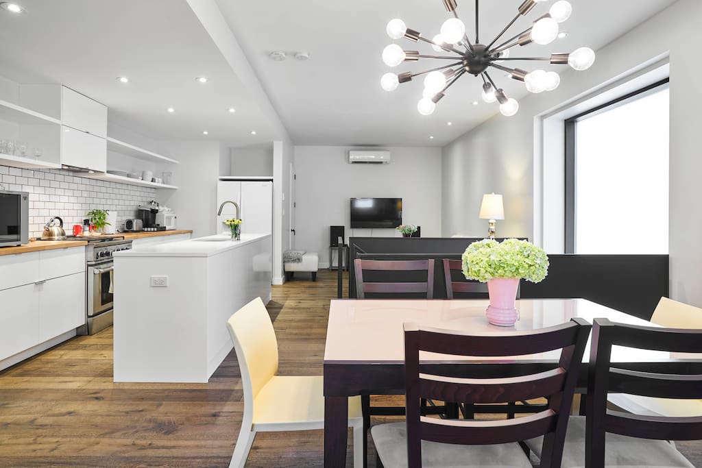 First Floor Dining Area & Kitchen