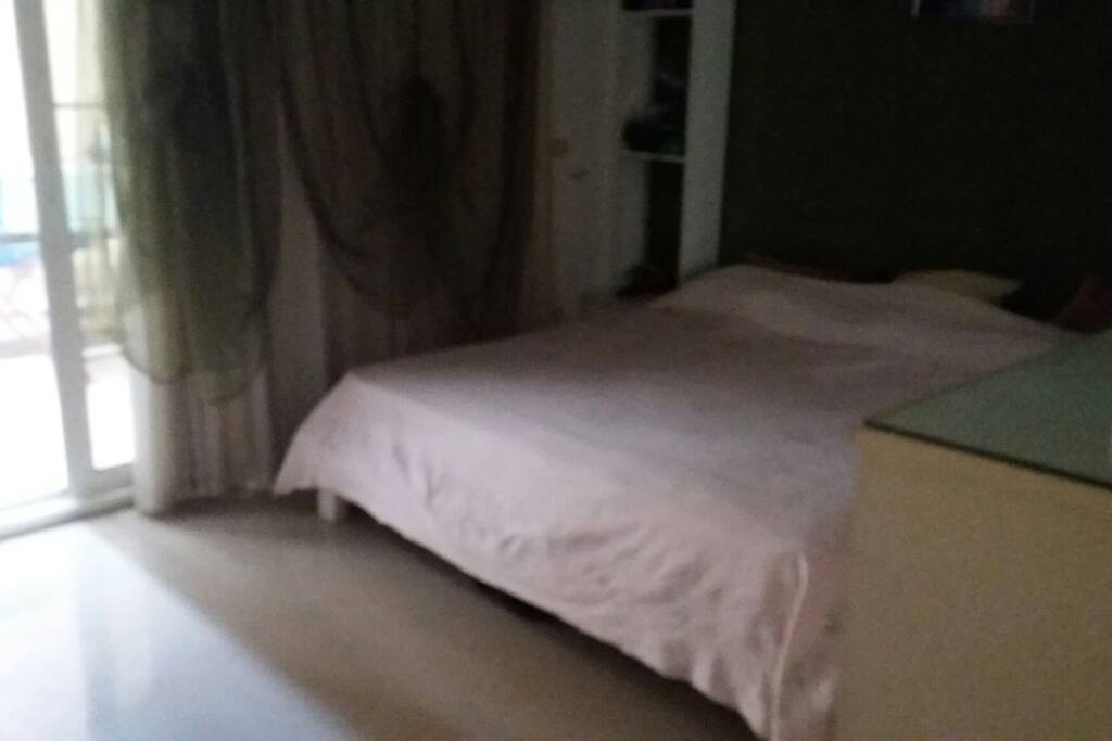 Bedroom with king double-bed