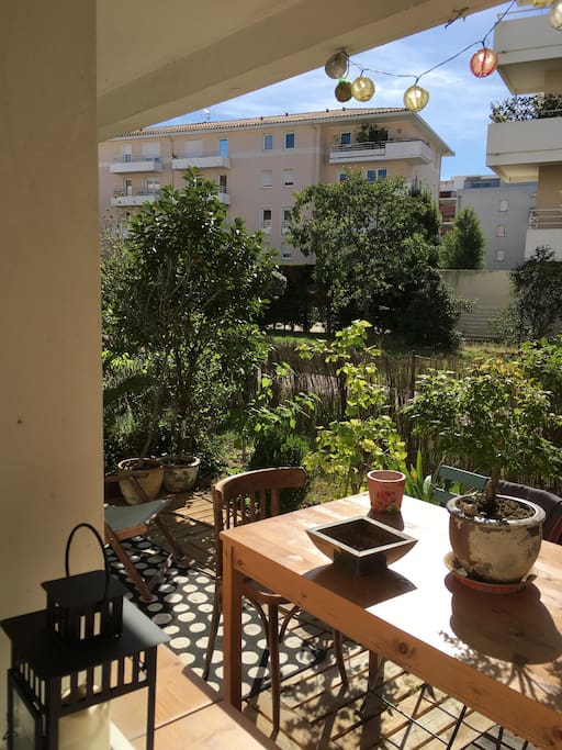 Jardin privé