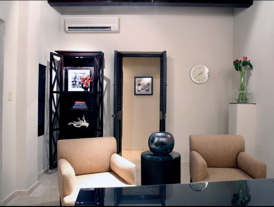 Downstairs private office fully equipped with printer, fac and wifi