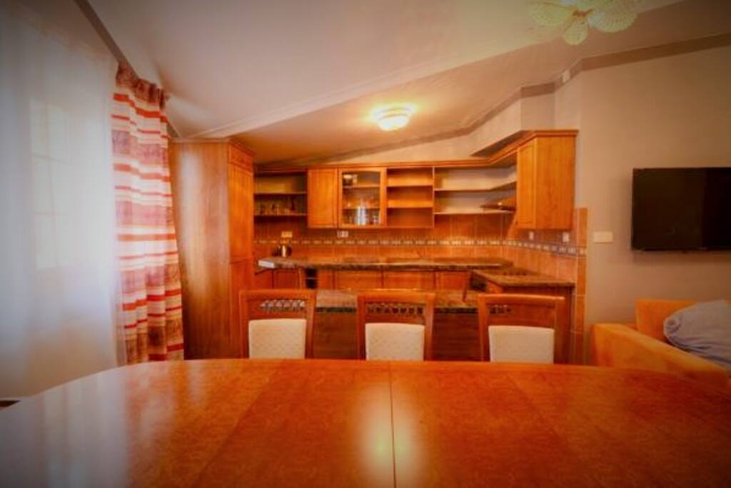 Kitchen fully equipped