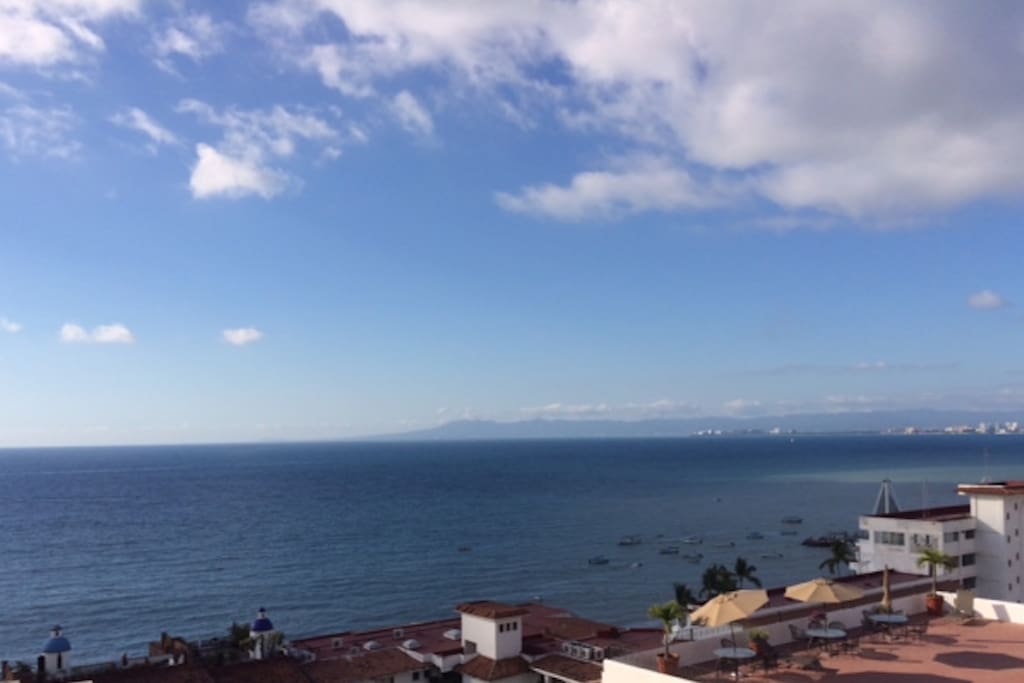 Pacific view from balconies