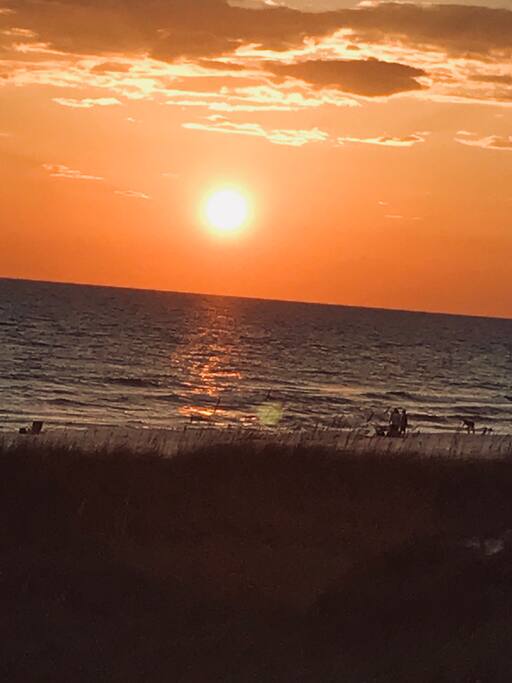 The sunset each night