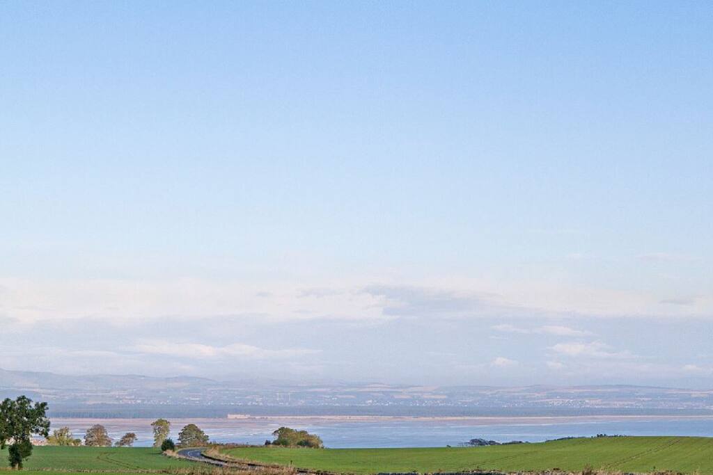 Amazing views down to St. Andrews bay