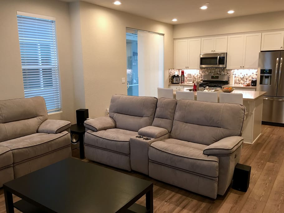Living Room & Kitchen