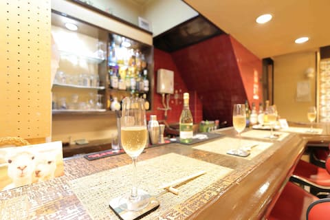 Osaka B&D/Cozy house with a bar lounge /5ppl/2DK