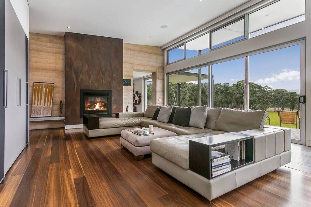 Expansive living areas