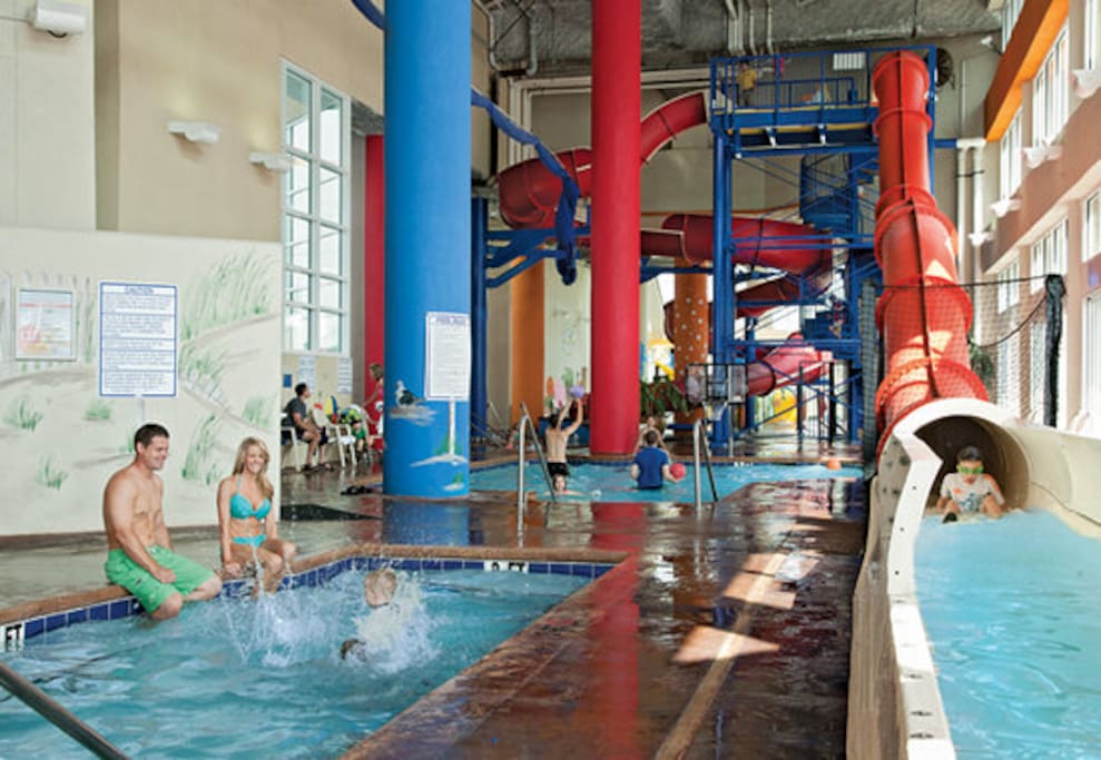 Adult size water slides