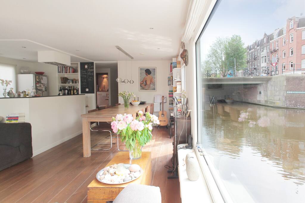 Kitchen and dining area