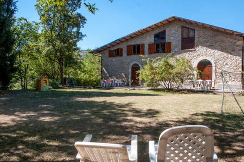 The villa