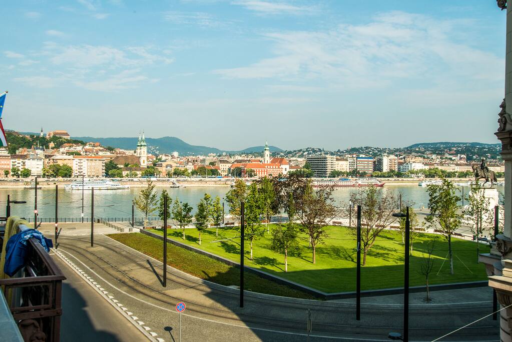 Danube from the terrace