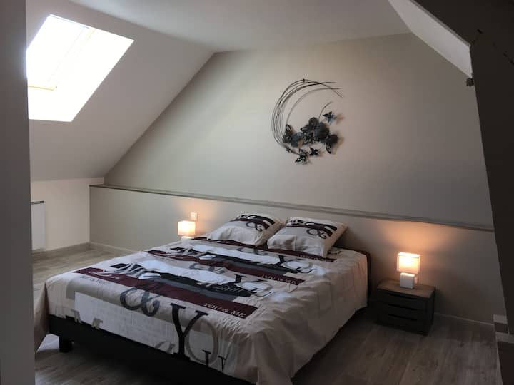 带160厘米床的主卧