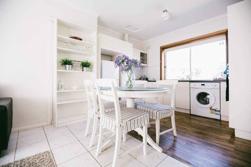 Light filled Family size kitchen