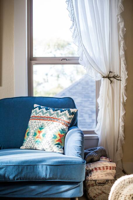 Windows abound, letting in light and sea air