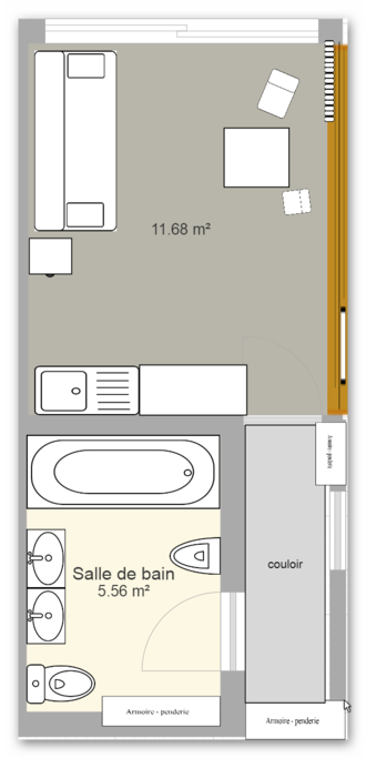 Plan du studio