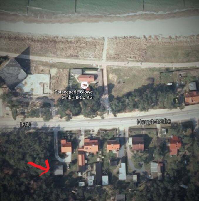 70 m zu einem der schösten Strände Rügens
