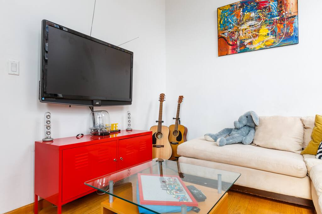 Guitars and TV!