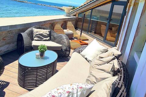 Fantastic finca 3 meters to the beach 360° panorama