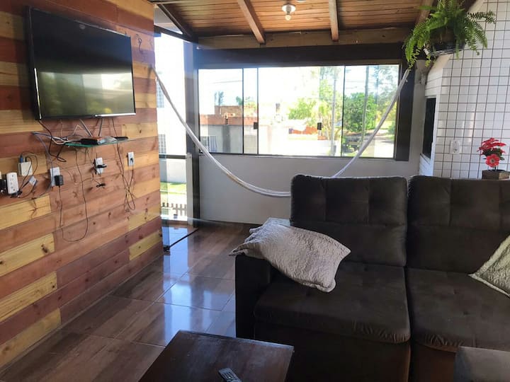 Casa Com Piscina 500 M Da Praia Da Guarita. - Torres, Brasil