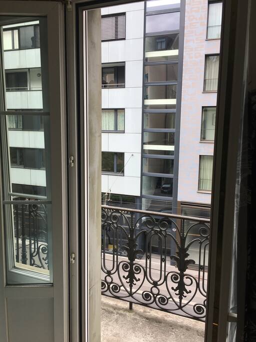 Balcony - Street Side from Living Room