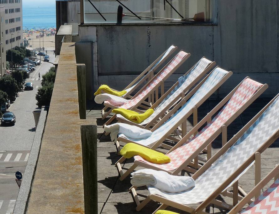 Sunbathing terrace