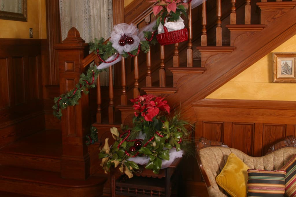 The Minden Room is at the top of the stairs.