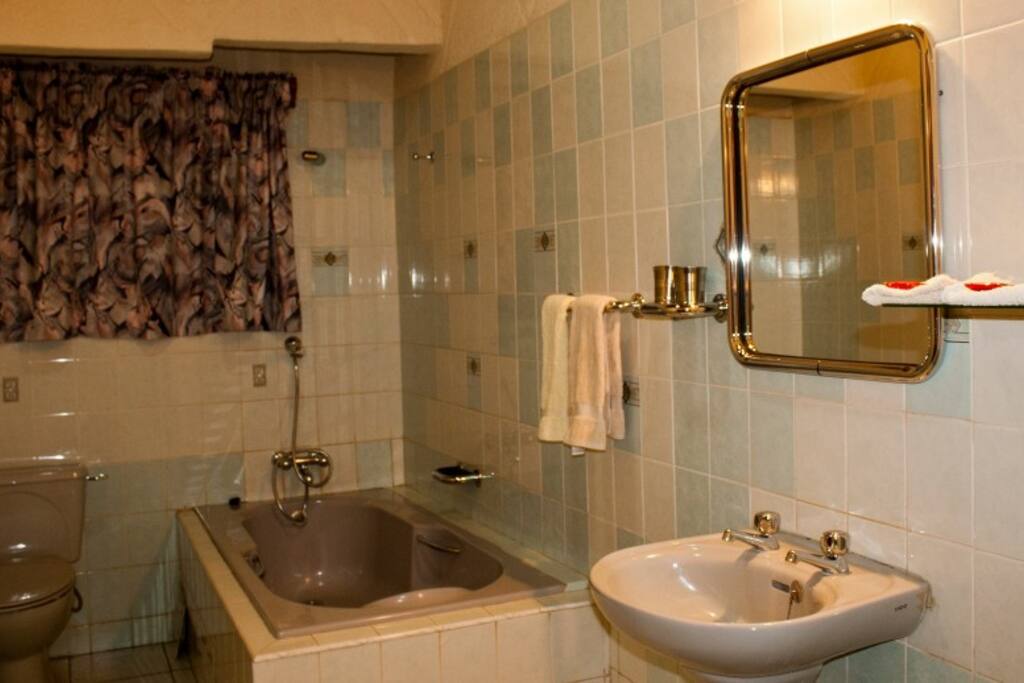 Each room with its own bathroom