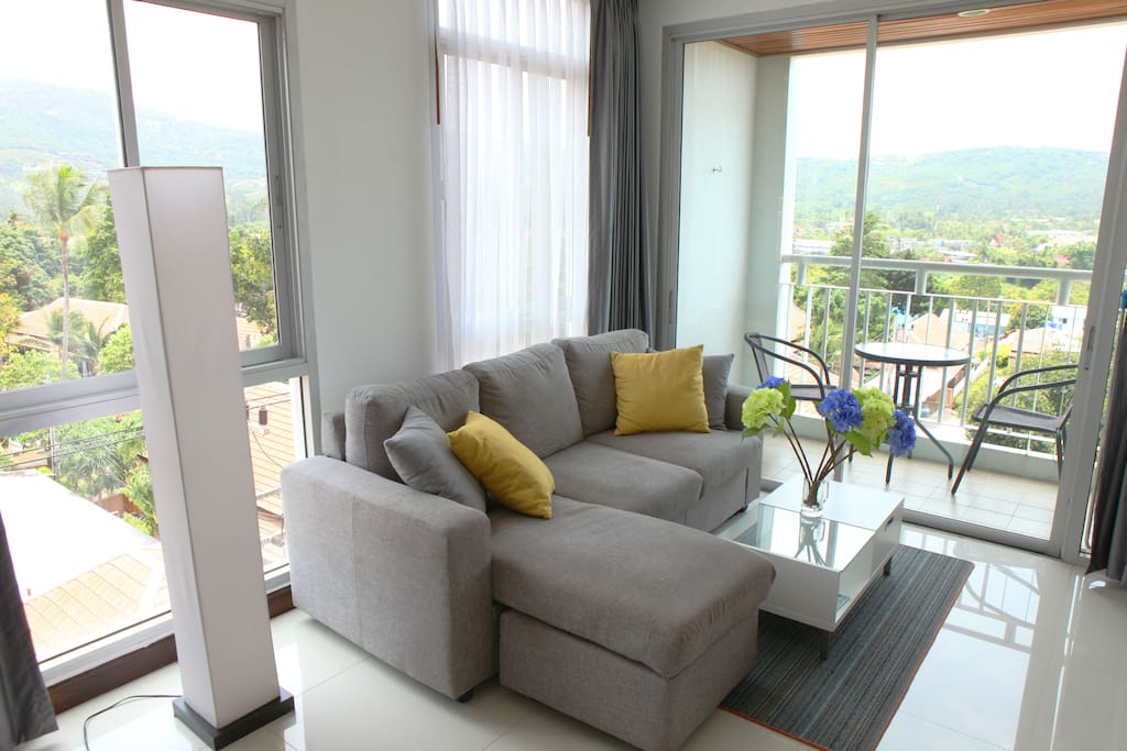 Comfortable L shape sofa