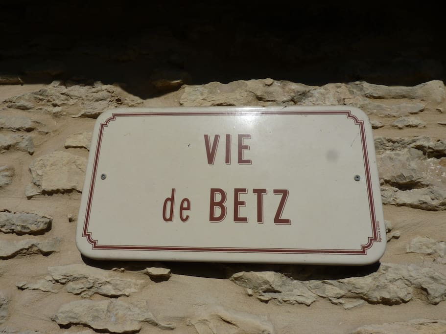 Le nom de la rue de la maison de vos hôtes/The name of the street of your hosts' house