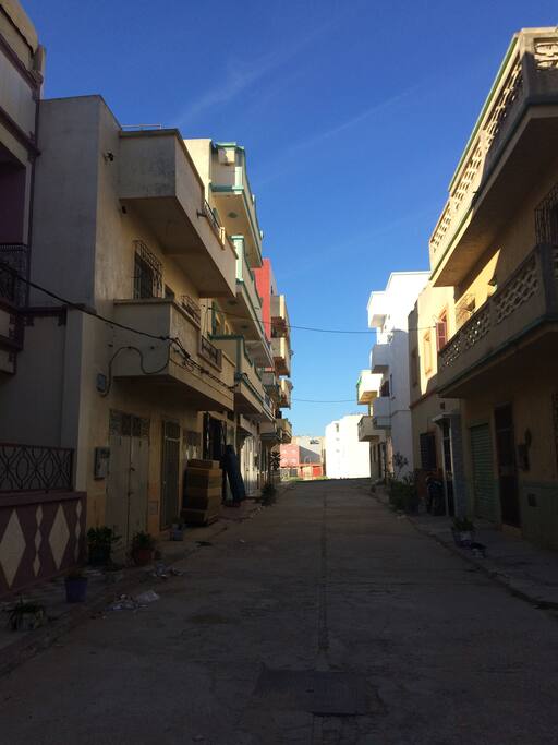 Rue très calme