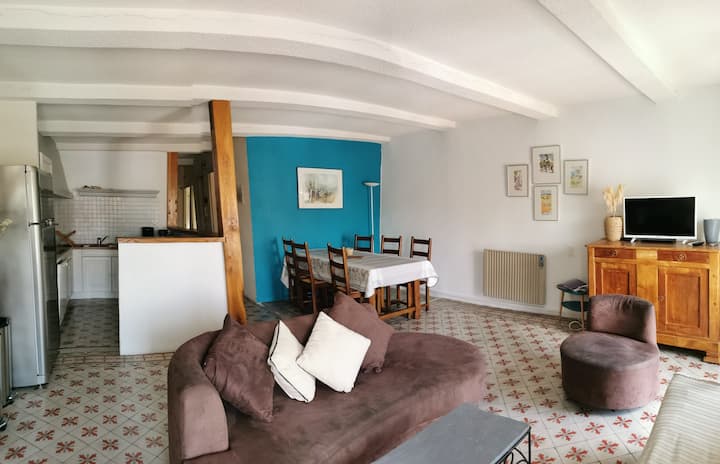 Vue Mer, Duplex Du Port, Terrasse Rooftop - Marseillan