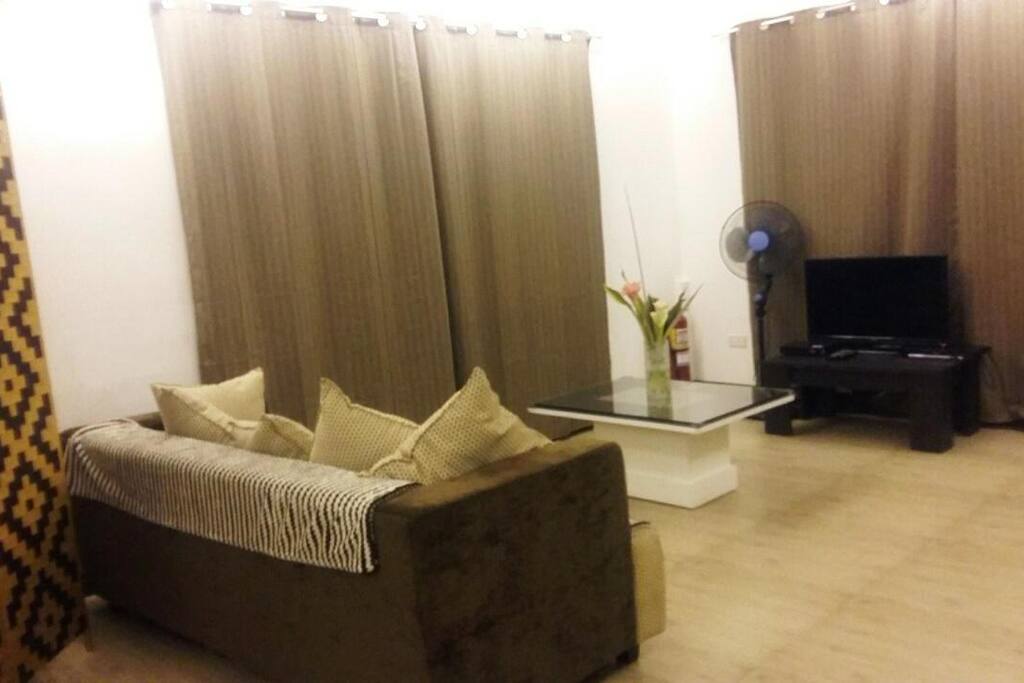 Studio B1 Living area