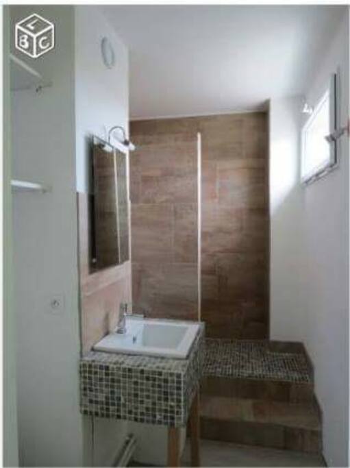 Douche à l'italienne