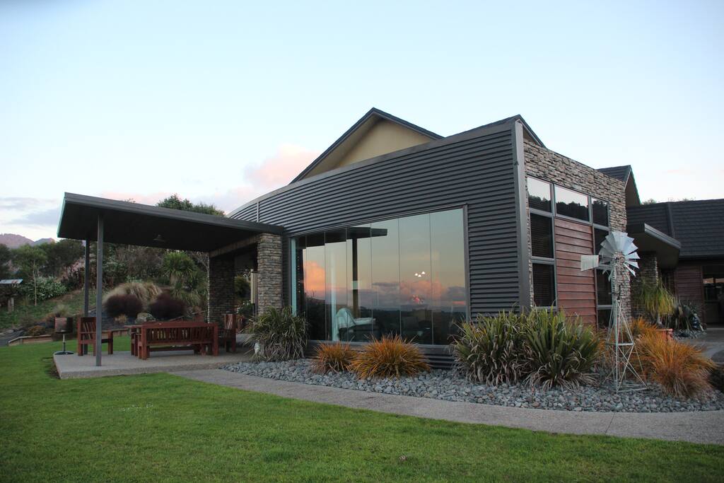 View of our house as you come up the driveway.