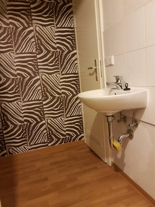 Waschbecken im Vorraum vom Bad.