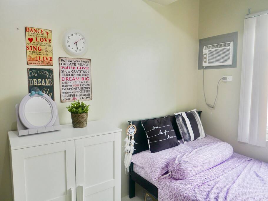 Air-conditioned with comfortable double bed...