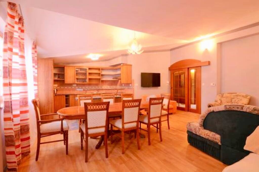 Living room with sofa